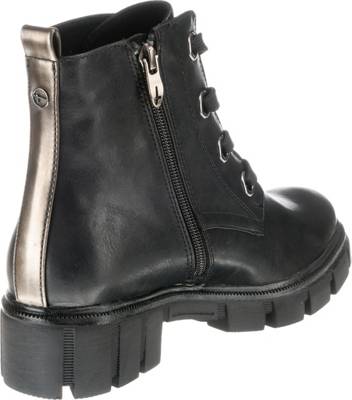 tamaris biker boots black