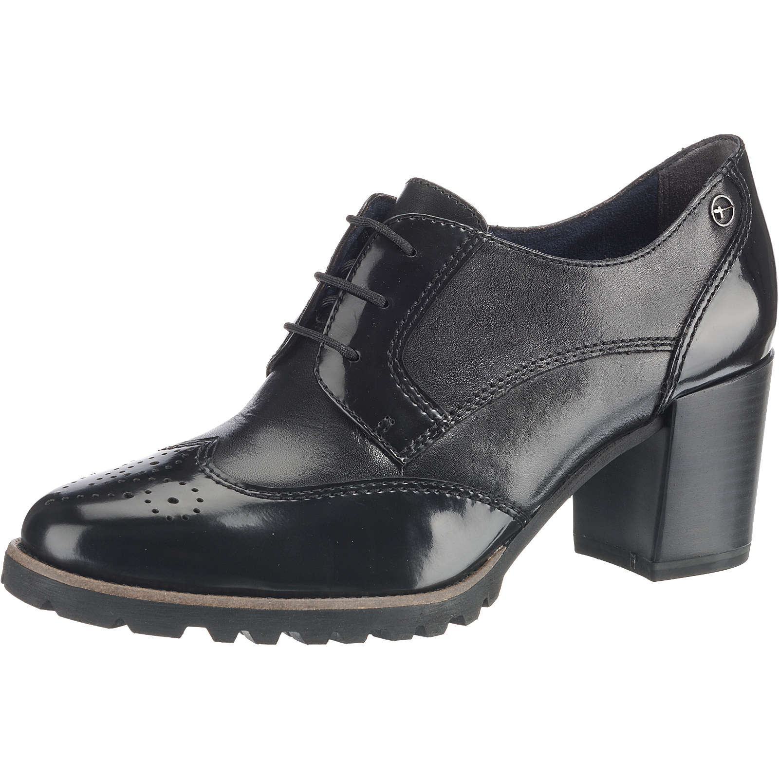 Tamaris Schnürpumps schwarz Damen Gr. 40 Tamaris Schnürpumps schwarz Damen Gr. 40