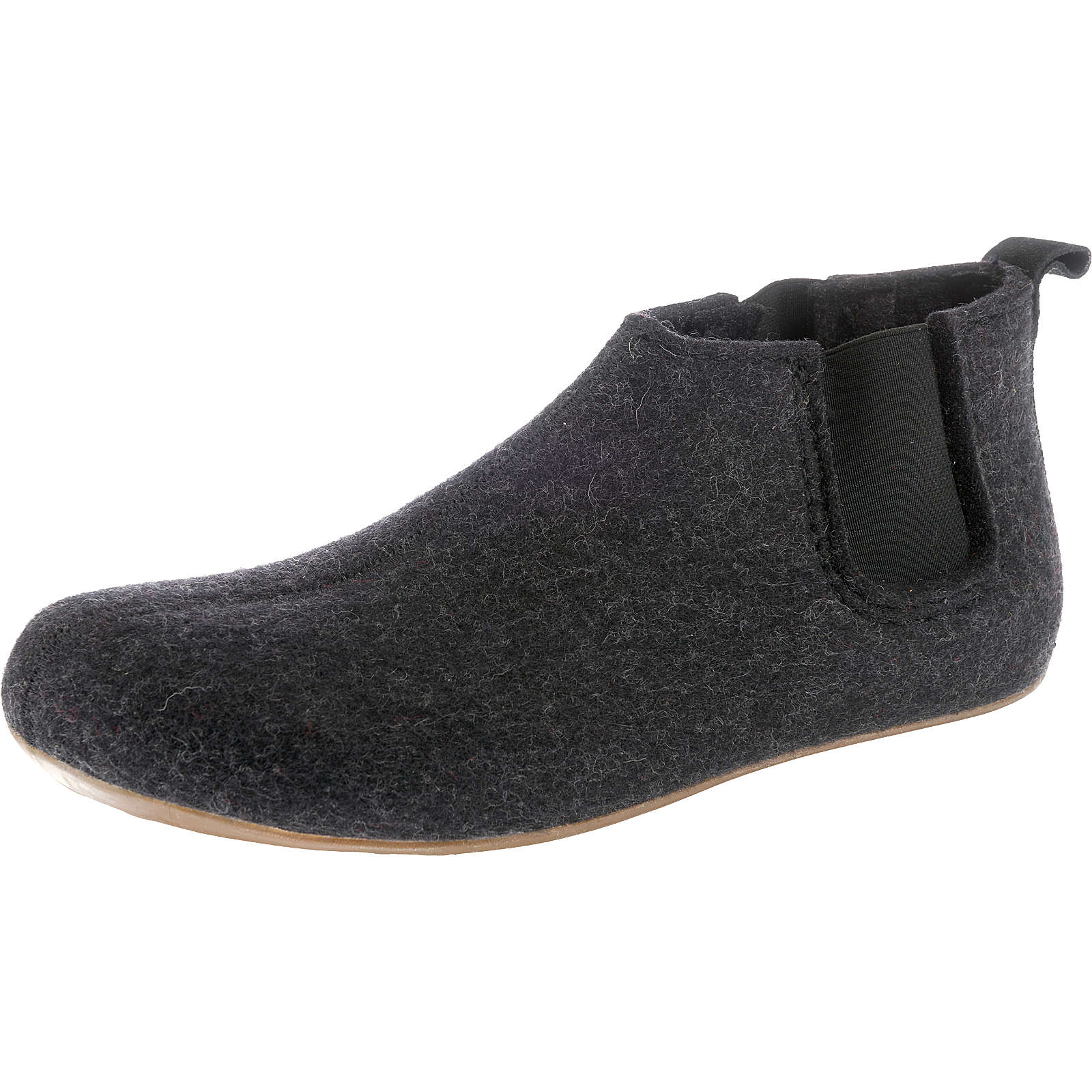 HAFLINGER Everest Hygge Hüttenschuhe dunkelgrau Damen Gr. 36 HAFLINGER Everest Hygge Hüttenschuhe dunkelgrau Damen Gr. 36