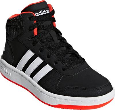 adidas, Sneakers High HOOPS MID schwarz/rot |