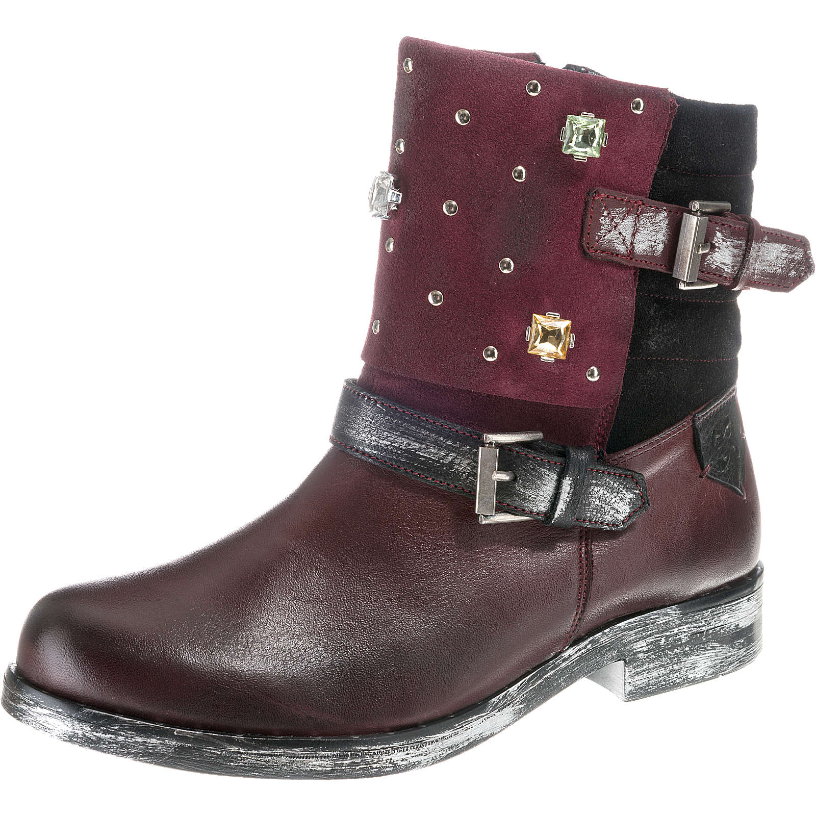 Maciejka Biker Boots bordeaux Damen Gr. 41 Maciejka Biker Boots bordeaux Damen Gr. 41