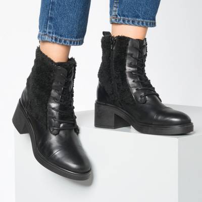 Zign, Schnürstiefeletten, schwarz | mirapodo Zign, Schnürstiefeletten, schwarz | mirapodo