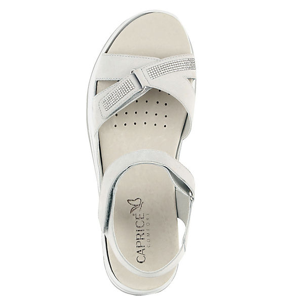 CAPRICE, Klassische Sandalen, silber Gute Qualität beliebte Schuhe CAPRICE, Klassische Sandalen, silber Gute Qualität beliebte Schuhe Schuhe Schuhe 818734