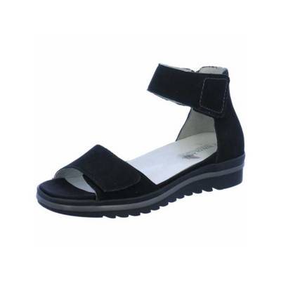 WALDLÄUFER Sandalen/Sandaletten schwarz