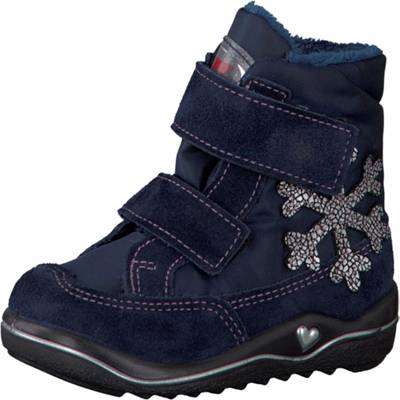 PEPINO by RICOSTA, Baby Winterstiefel FINJA, Sympatex, Weite W für breite Füße,für Mädchen, dunkelblau PEPINO by RICOSTA, Baby Winterstiefel FINJA, Sympatex, Weite W für breite Füße,für Mädchen, dunkelblau