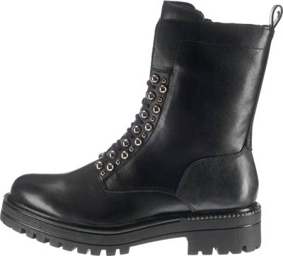 tamaris biker boots black
