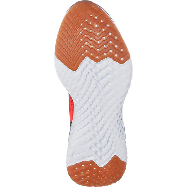 Schuhe Fitnessschuhe & Hallenschuhe NIKE Nike Laufschuhe Epic React mit Flyknit-Material AQ0070-600 Sportschuhe dunkelrot