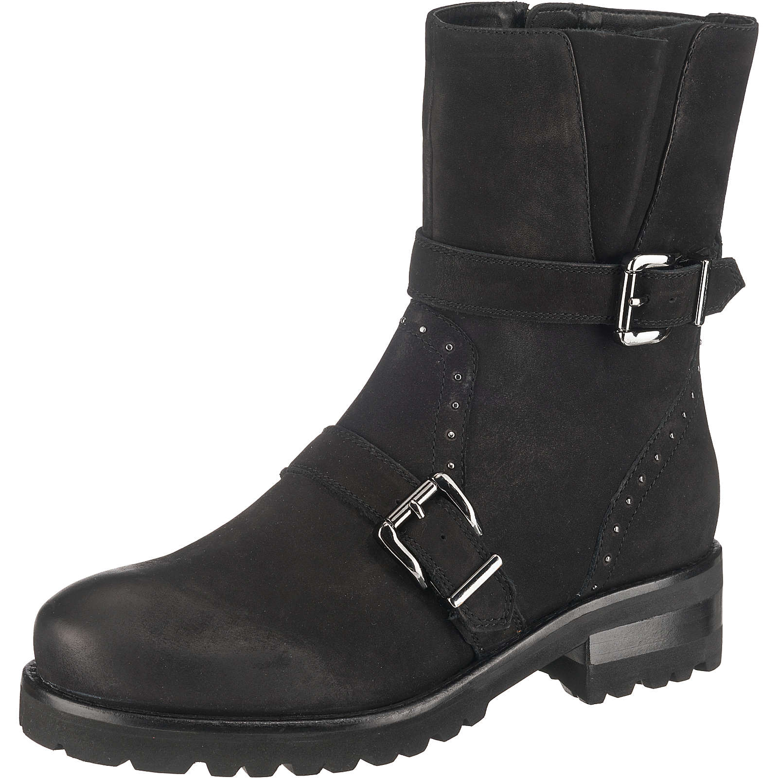 Tizian Biker Boots schwarz Damen Gr. 39 Tizian Biker Boots schwarz Damen Gr. 39