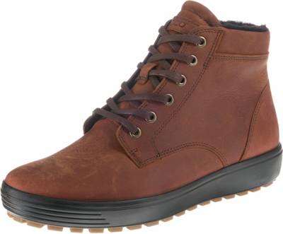 ecco, Soft 7 TRED M Schnürstiefeletten, cognac ECCO Damen Soft 7 Tred M Stiefeletten: : Schuhe
