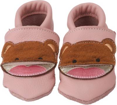 Krabbelschuhe für Mädchen, Bärchen 2