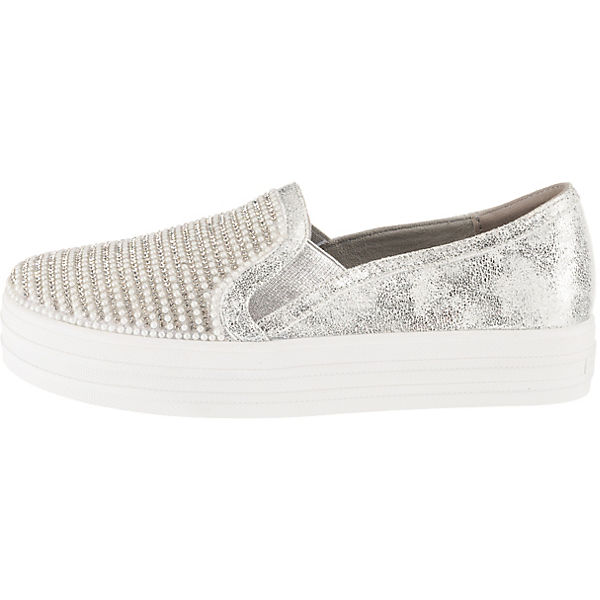 SKECHERS DOUBLE UP SHINY DANCER Klassische Slipper silber beliebte Gute Qualität beliebte Schuhe d6884d SKECHERS DOUBLE UP SHINY DANCER Klassische Slipper silber beliebte Gute Qualität beliebte Schuhe d6884d