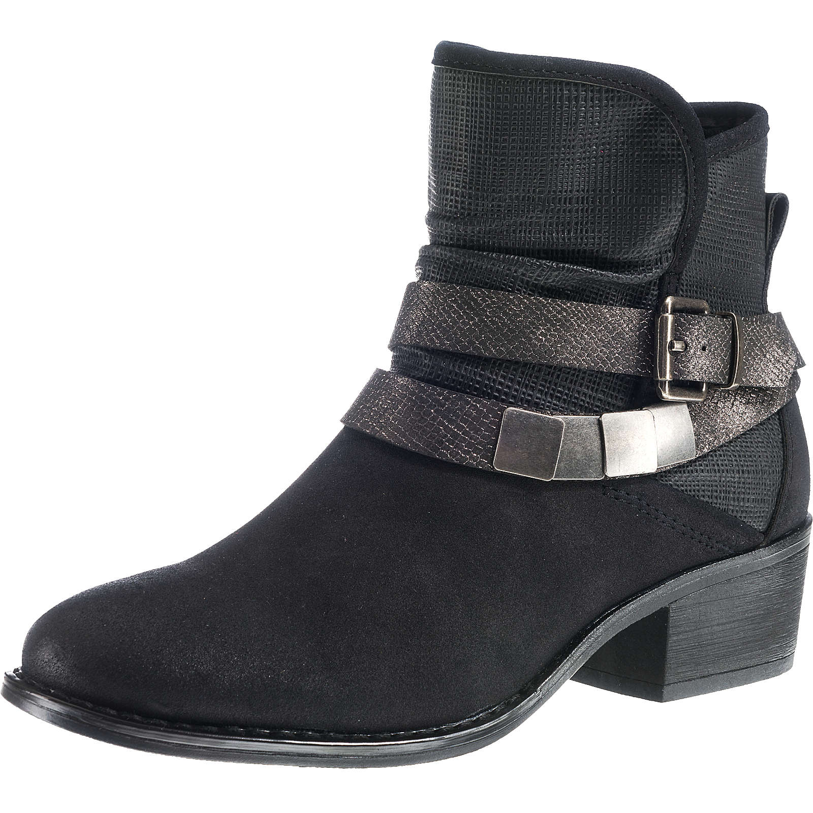 rieker Biker Boots schwarz Damen Gr. 41 rieker Biker Boots schwarz Damen Gr. 41