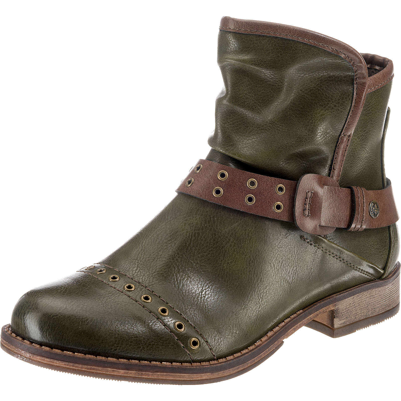 rieker Biker Boots grün Damen Gr. 39 rieker Biker Boots grün Damen Gr. 39