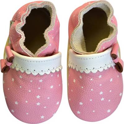 Krabbelschuhe DUSTY ROSE STAR PINK, Classic Z, für Mädchen