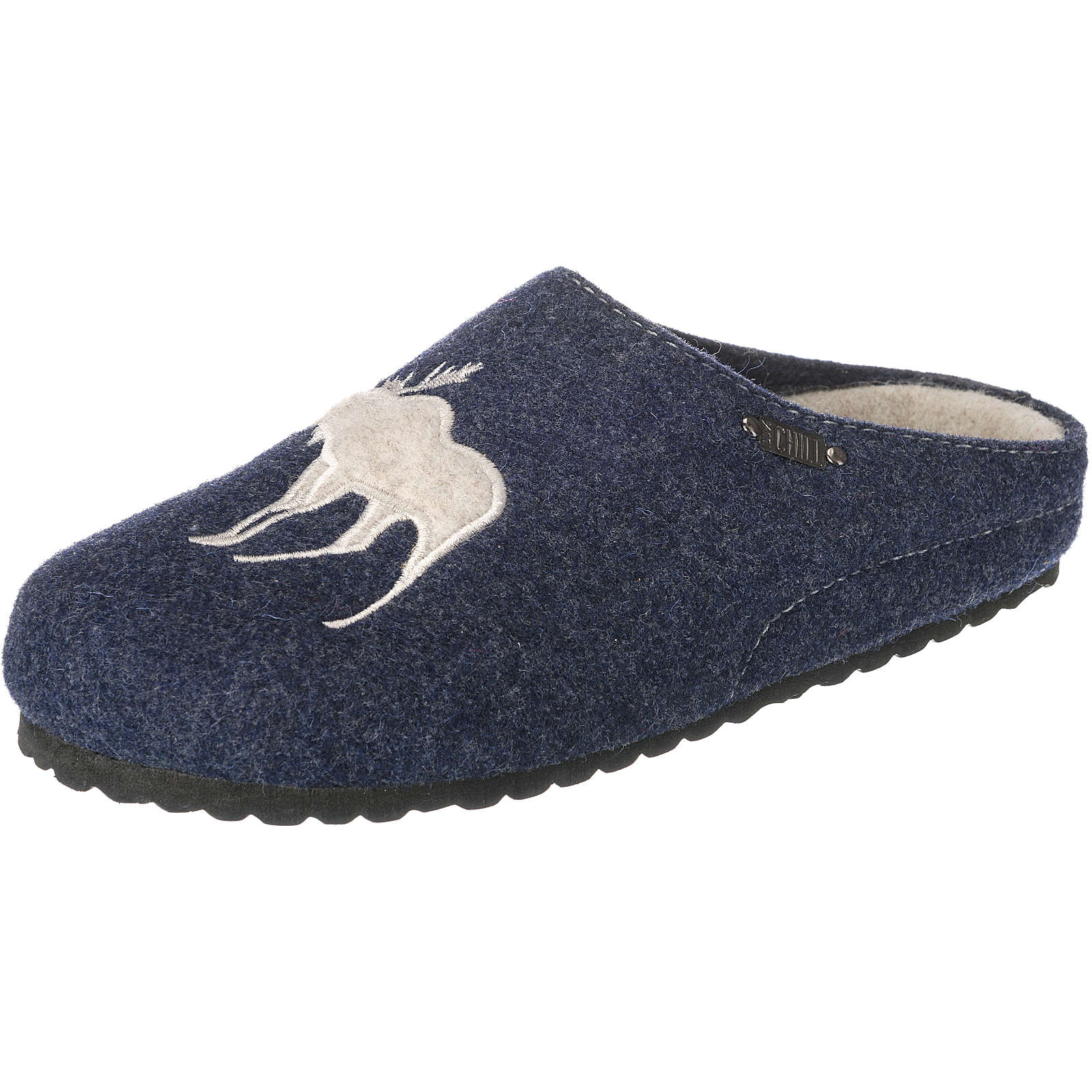 SUPERSOFT Pantoffeln blau Damen Gr. 41 SUPERSOFT Pantoffeln blau Damen Gr. 41