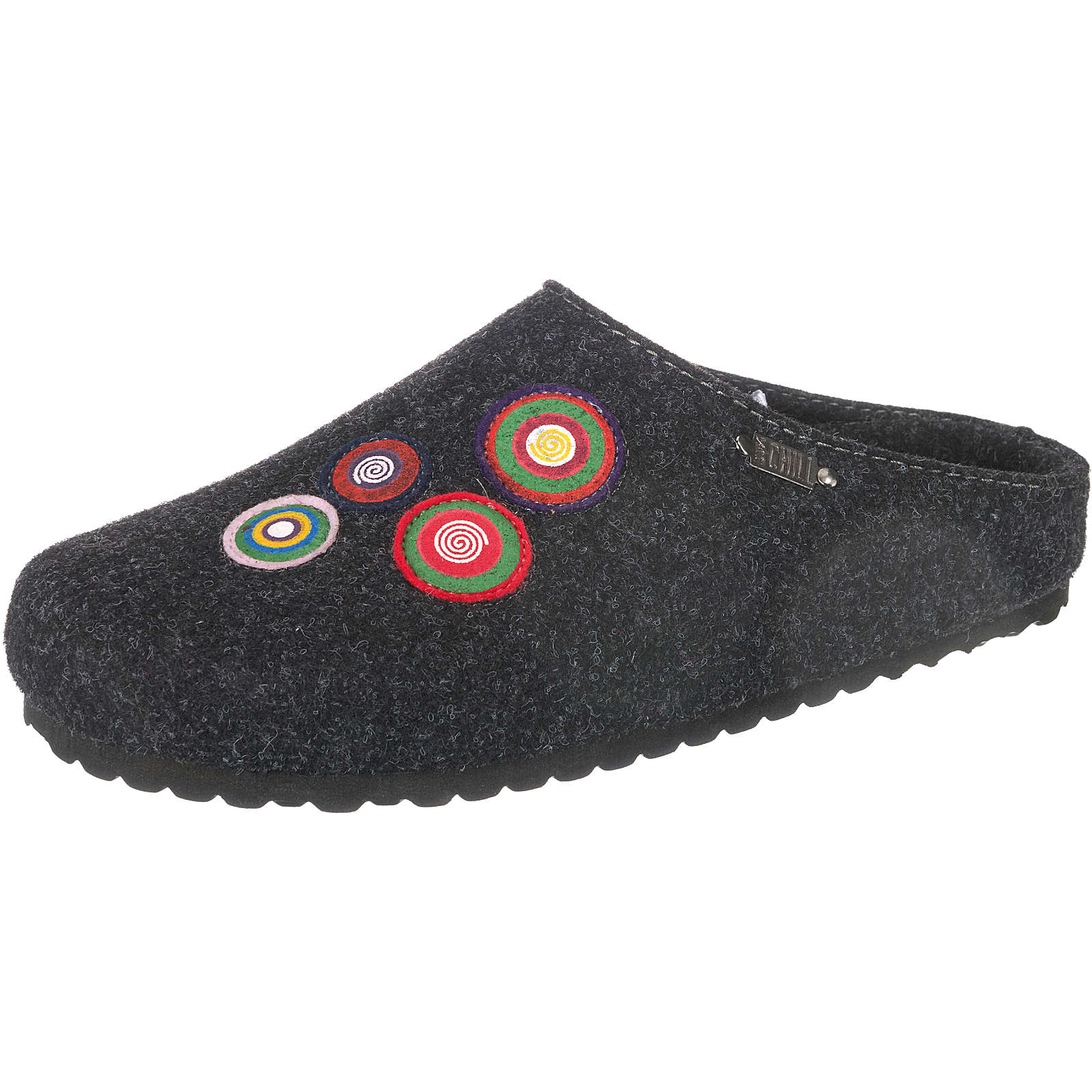 SUPERSOFT Pantoffeln dunkelgrau Damen Gr. 37 SUPERSOFT Pantoffeln dunkelgrau Damen Gr. 37