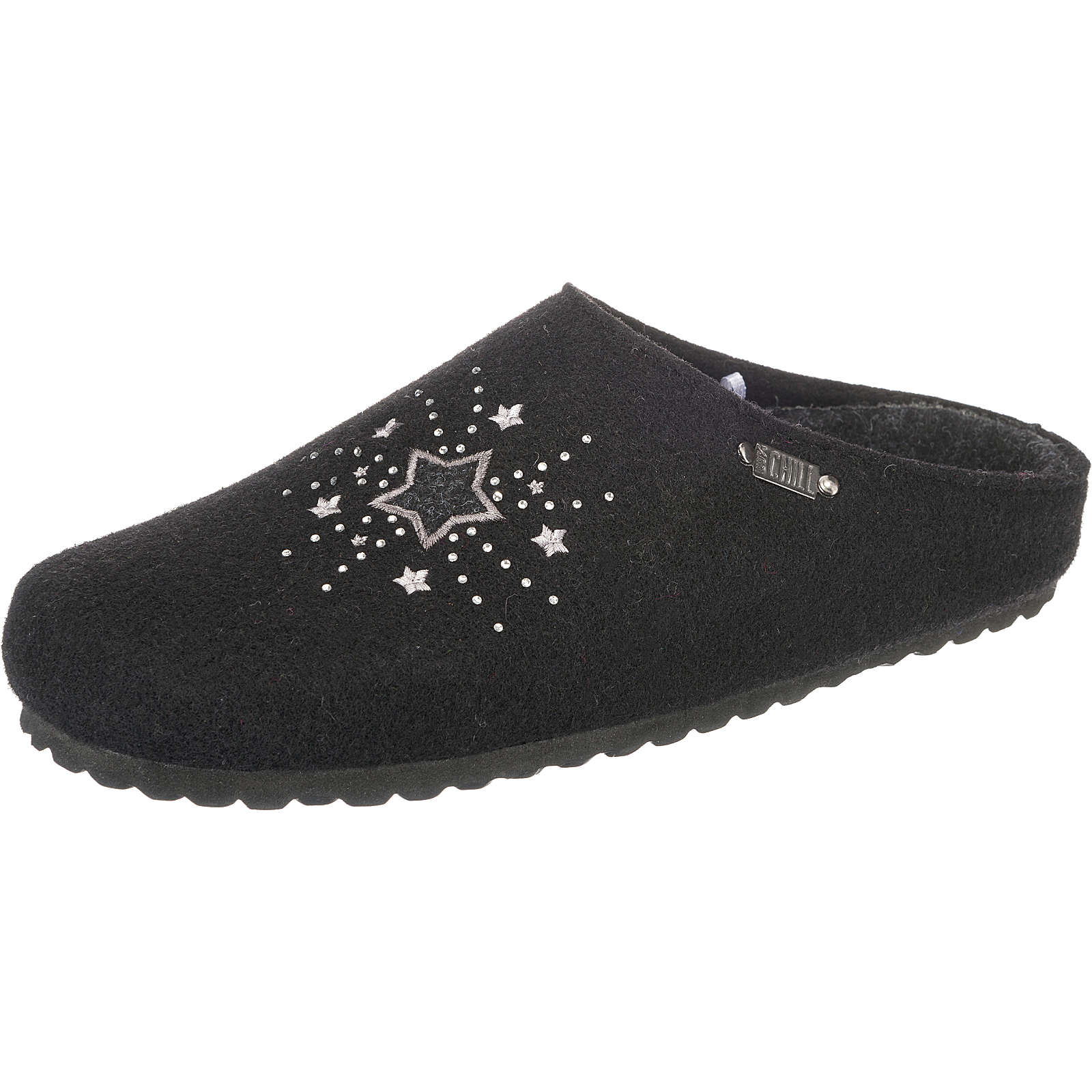 SUPERSOFT Pantoffeln schwarz Damen Gr. 38 SUPERSOFT Pantoffeln schwarz Damen Gr. 38