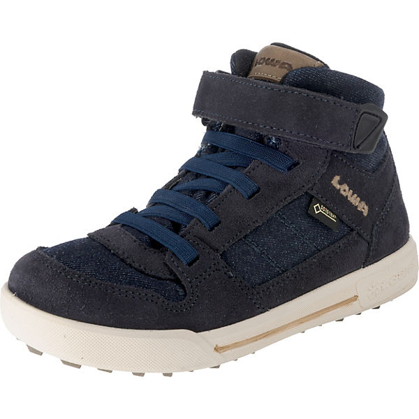 Schuhe Winterstiefel LOWA Winterschuhe MIKA II GTX für Jungen blue denim Schuhe Winterstiefel LOWA Winterschuhe MIKA II GTX für Jungen blue denim