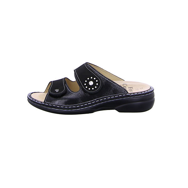 Finn Comfort, Komfort-Pantoletten, schwarz Finn Comfort, Komfort-Pantoletten, schwarz