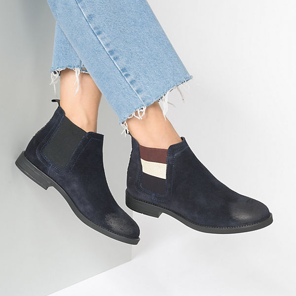 TOMMY JEANS Chelsea Boots dunkelblau Gute Qualität beliebte Schuhe TOMMY JEANS Chelsea Boots dunkelblau Gute Qualität beliebte Schuhe 6dd41c