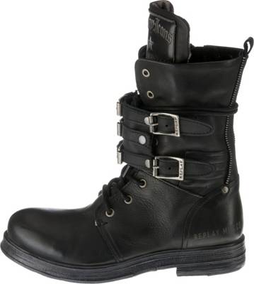 biker boots replay