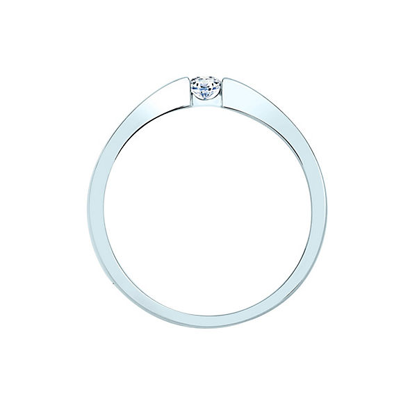 Accessoires Ringe Elli DIAMONDS Elli Diamonds Ring Verlobungsring Diamant (0.11 Ct.) 585 Weißgold Ringe silber Accessoires Ringe Elli DIAMONDS Elli Diamonds Ring Verlobungsring Diamant (0.11 Ct.) 585 Weißgold Ringe silber