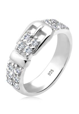 Elli Ring Gürtel Swarovski® Kristalle 925 Silber Ringe