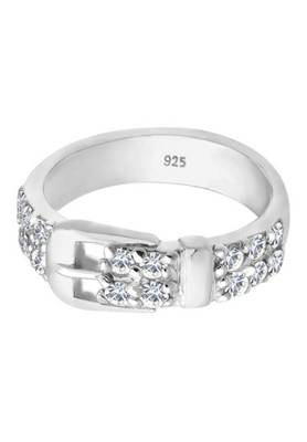Elli Ring Gürtel Swarovski® Kristalle 925 Silber Ringe 2