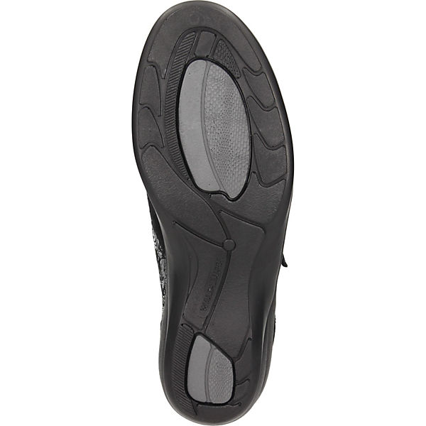 WALDLÄUFER Sportliche Slipper schwarz Gute Qualität beliebte Schuhe 1097d2 WALDLÄUFER Sportliche Slipper schwarz Gute Qualität beliebte Schuhe 1097d2