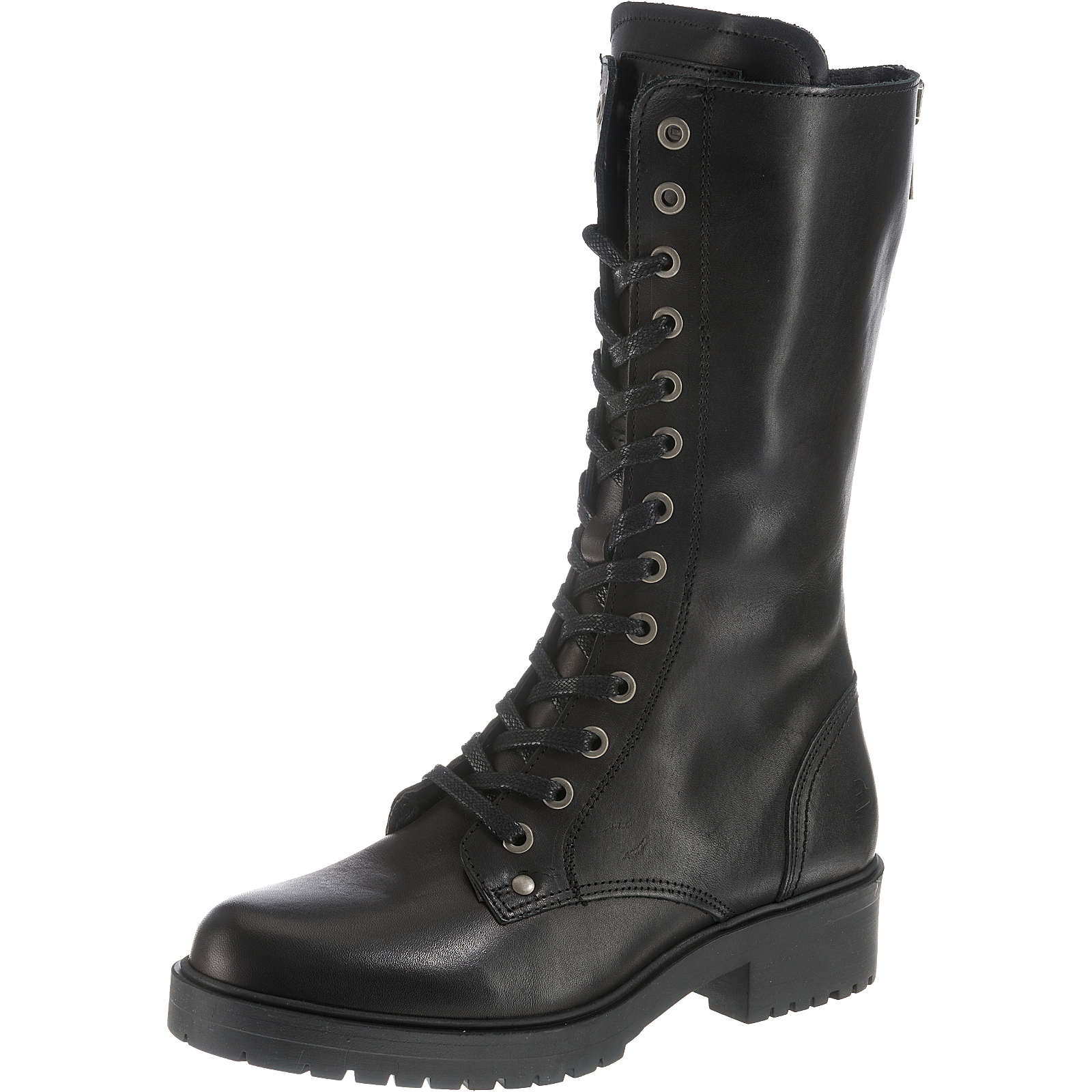 BULLBOXER Schnürstiefel schwarz Damen Gr. 37 BULLBOXER Schnürstiefel schwarz Damen Gr. 37