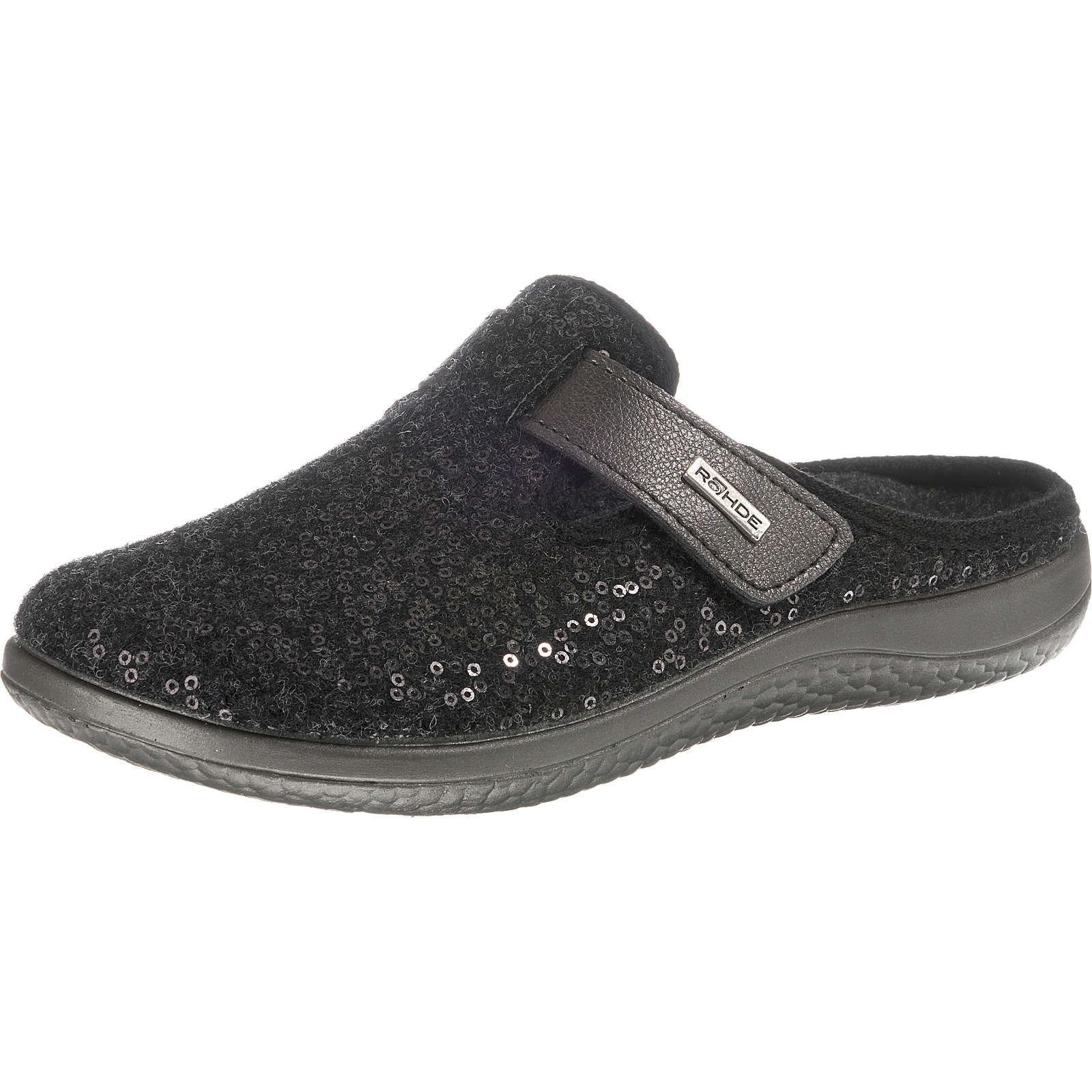 ROHDE Bari Pantoffeln dunkelgrau Damen Gr. 42 ROHDE Bari Pantoffeln dunkelgrau Damen Gr. 42