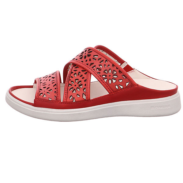 ROMIKA, Gomera -30807/96400 Pantoletten, rot-kombi Schuhe Gute Qualität beliebte Schuhe rot-kombi 09ef33 ROMIKA, Gomera -30807/96400 Pantoletten, rot-kombi Schuhe Gute Qualität beliebte Schuhe rot-kombi 09ef33