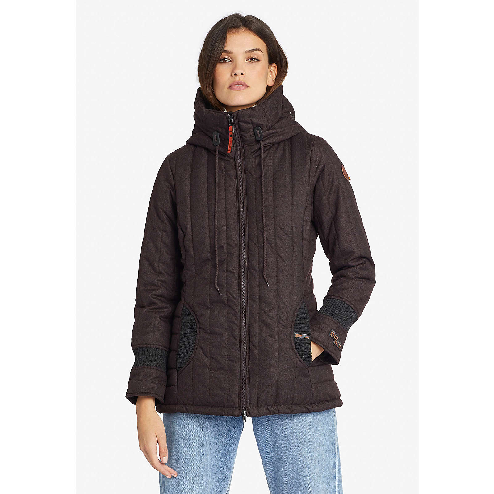 Khujo Winterjacke bordeaux Damen Gr. 42 Khujo Winterjacke bordeaux Damen Gr. 42