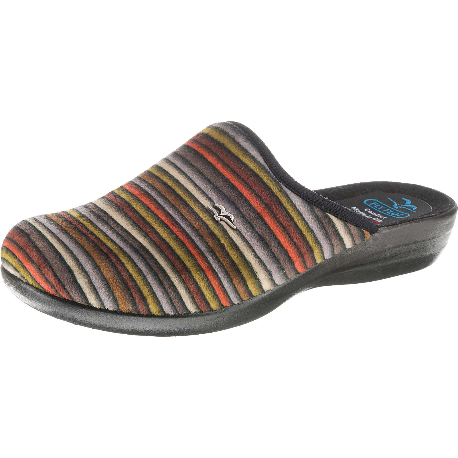 FLY FLOT Pantoffeln mehrfarbig Damen Gr. 41 FLY FLOT Pantoffeln mehrfarbig Damen Gr. 41