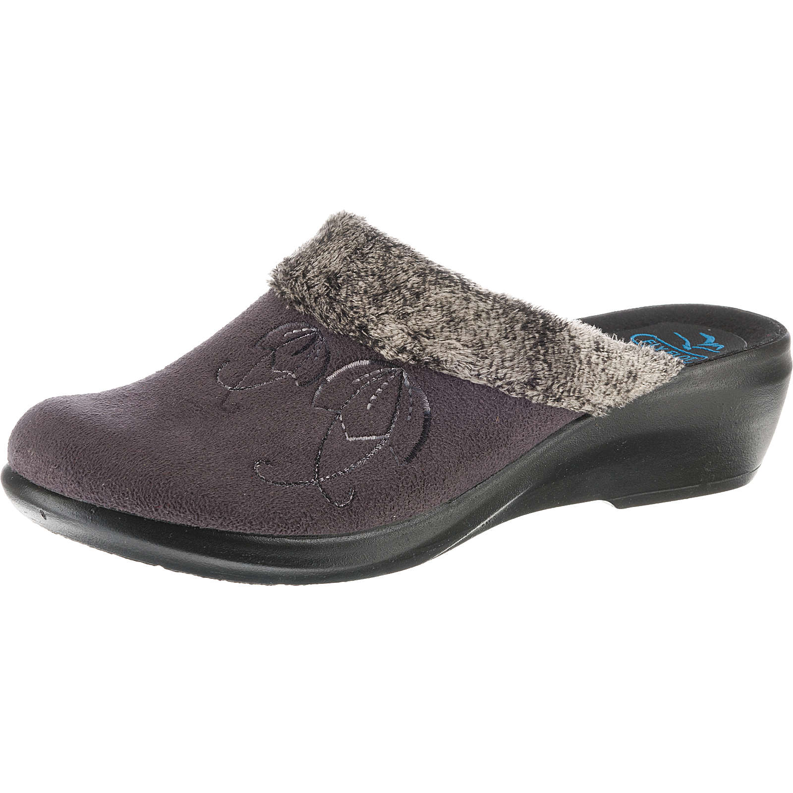 FLY FLOT Pantoffeln anthrazit Damen Gr. 39 FLY FLOT Pantoffeln anthrazit Damen Gr. 39