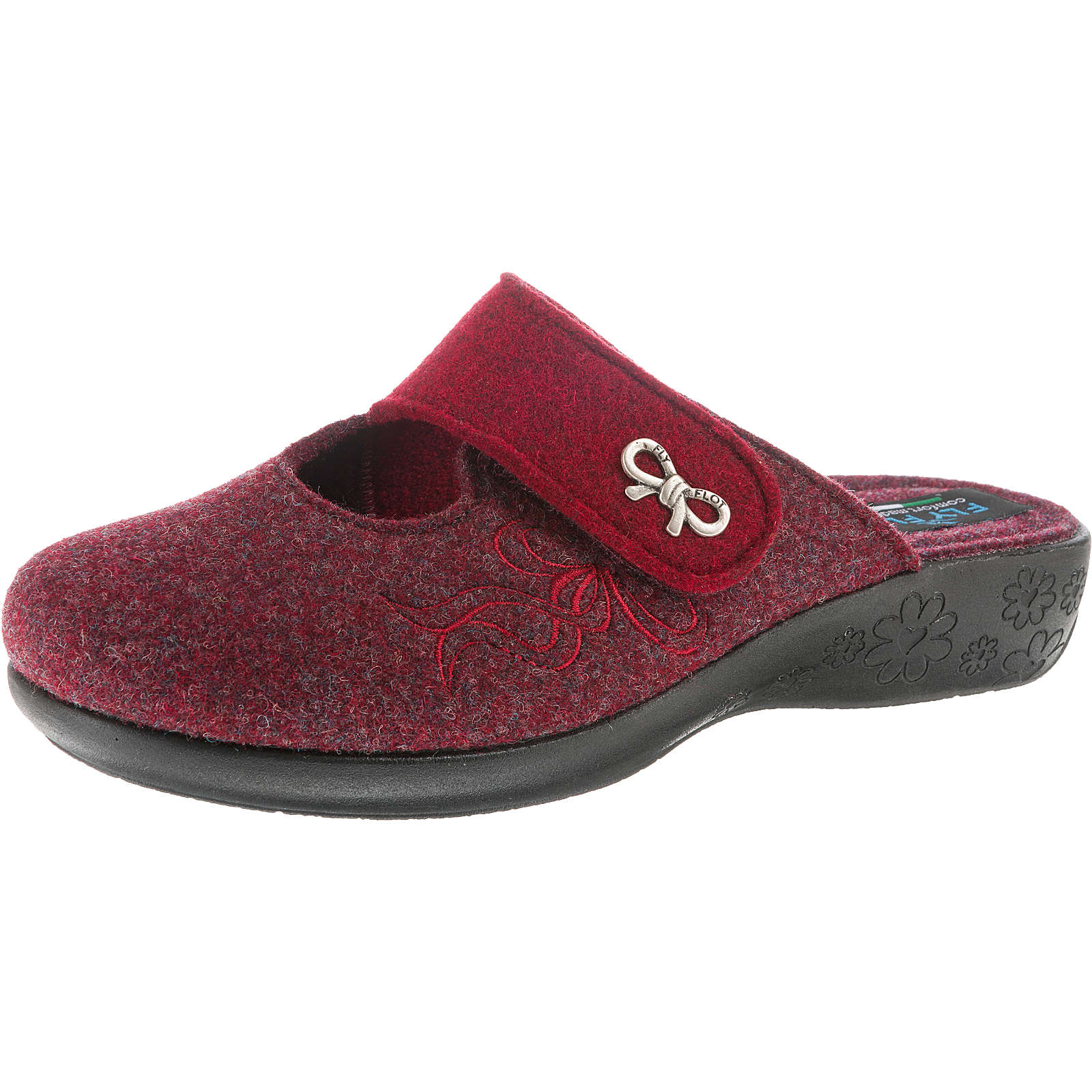 FLY FLOT Pantoffeln bordeaux Damen Gr. 38 FLY FLOT Pantoffeln bordeaux Damen Gr. 38