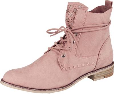 MARCO TOZZI, Schnürstiefeletten, rosa | mirapodo MARCO TOZZI, Schnürstiefeletten, rosa | mirapodo