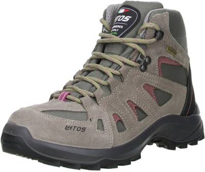 Damen Wanderschuhe Bergschuhe Trekking braun/rose/beige Trekkingschuhe