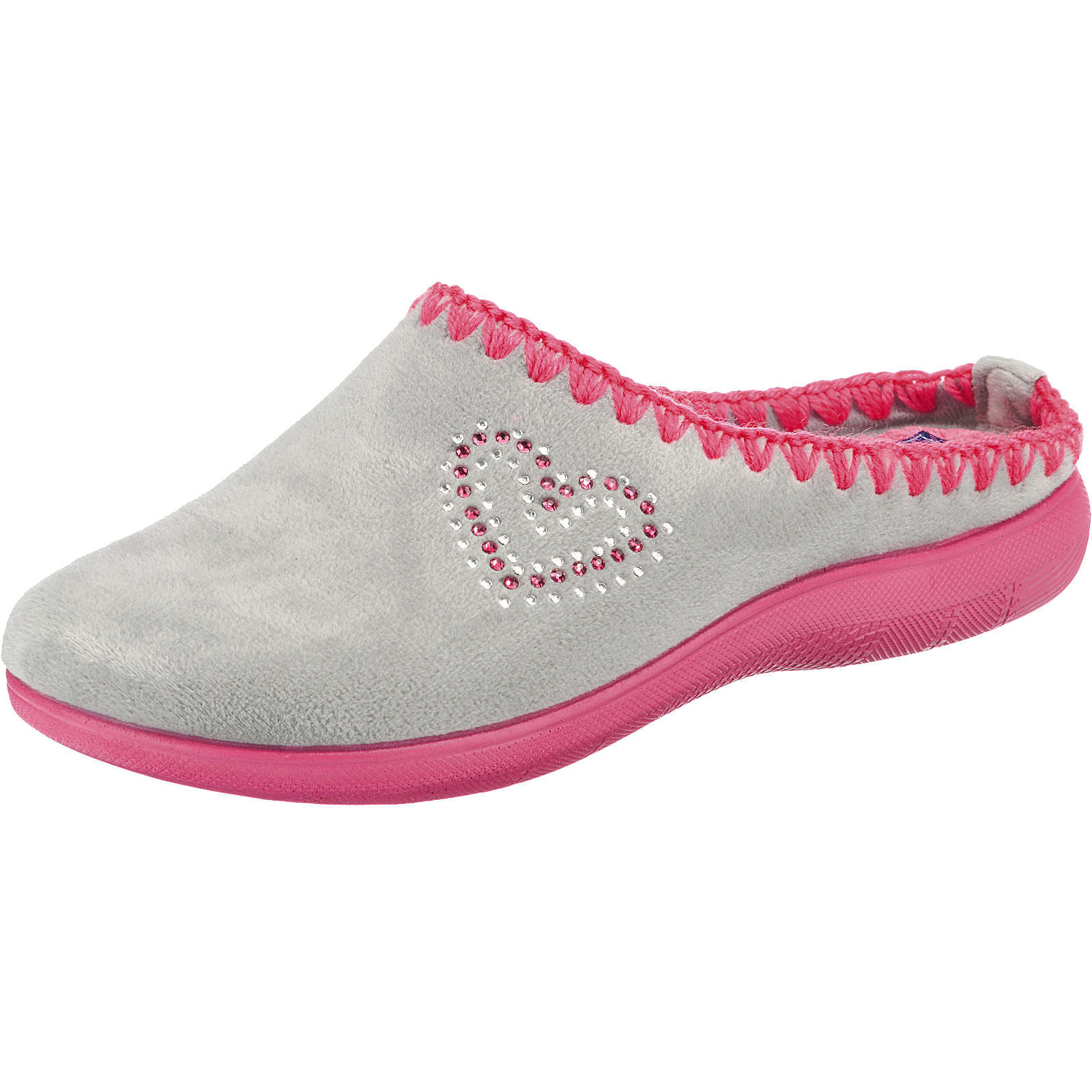 INBLU Pantoffeln grau Damen Gr. 37 INBLU Pantoffeln grau Damen Gr. 37