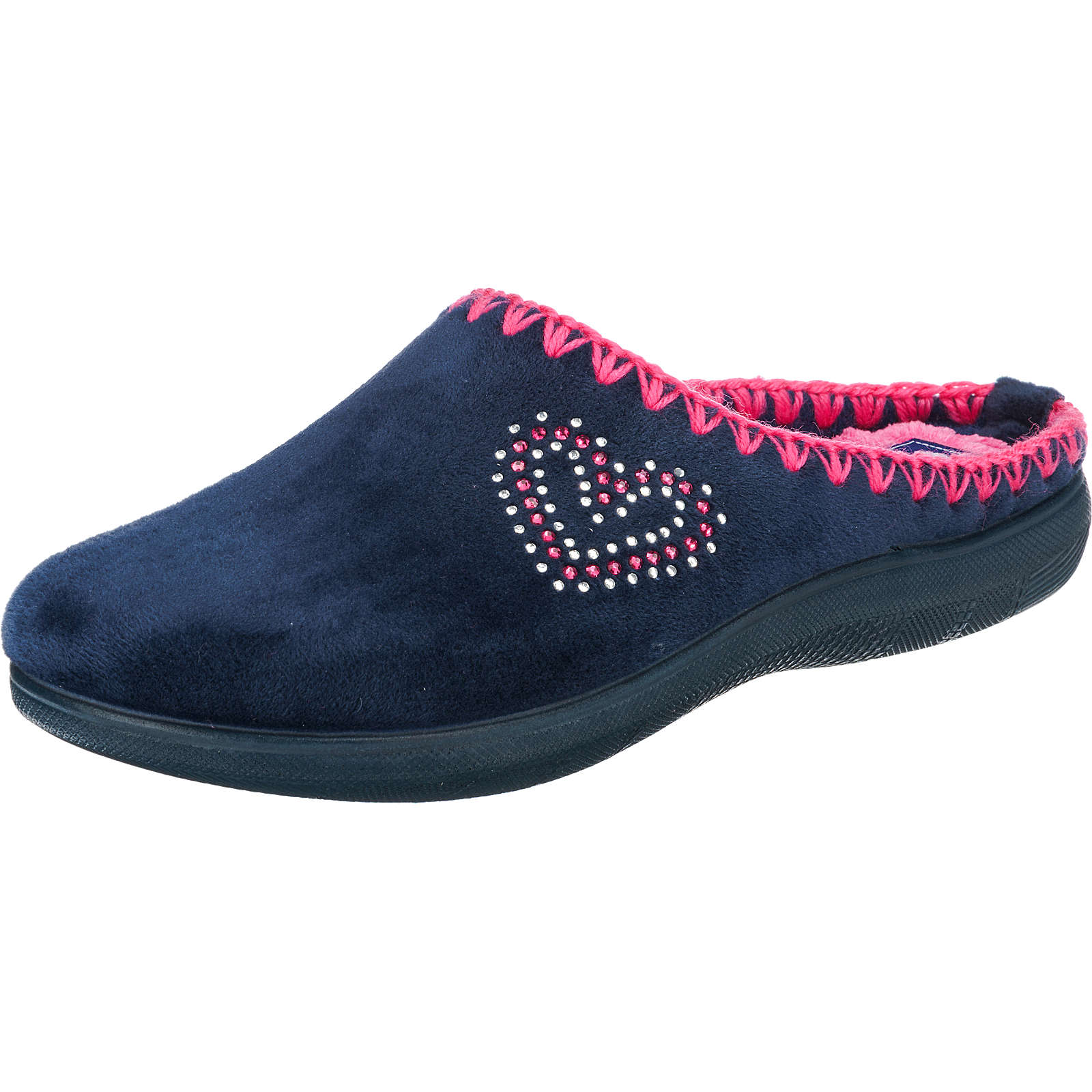 INBLU Pantoffeln blau Damen Gr. 37 INBLU Pantoffeln blau Damen Gr. 37