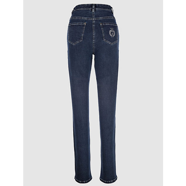 Bekleidung Straight Jeans Paola Edeljeans in komfortabler Passform blau Bekleidung Straight Jeans Paola Edeljeans in komfortabler Passform blau