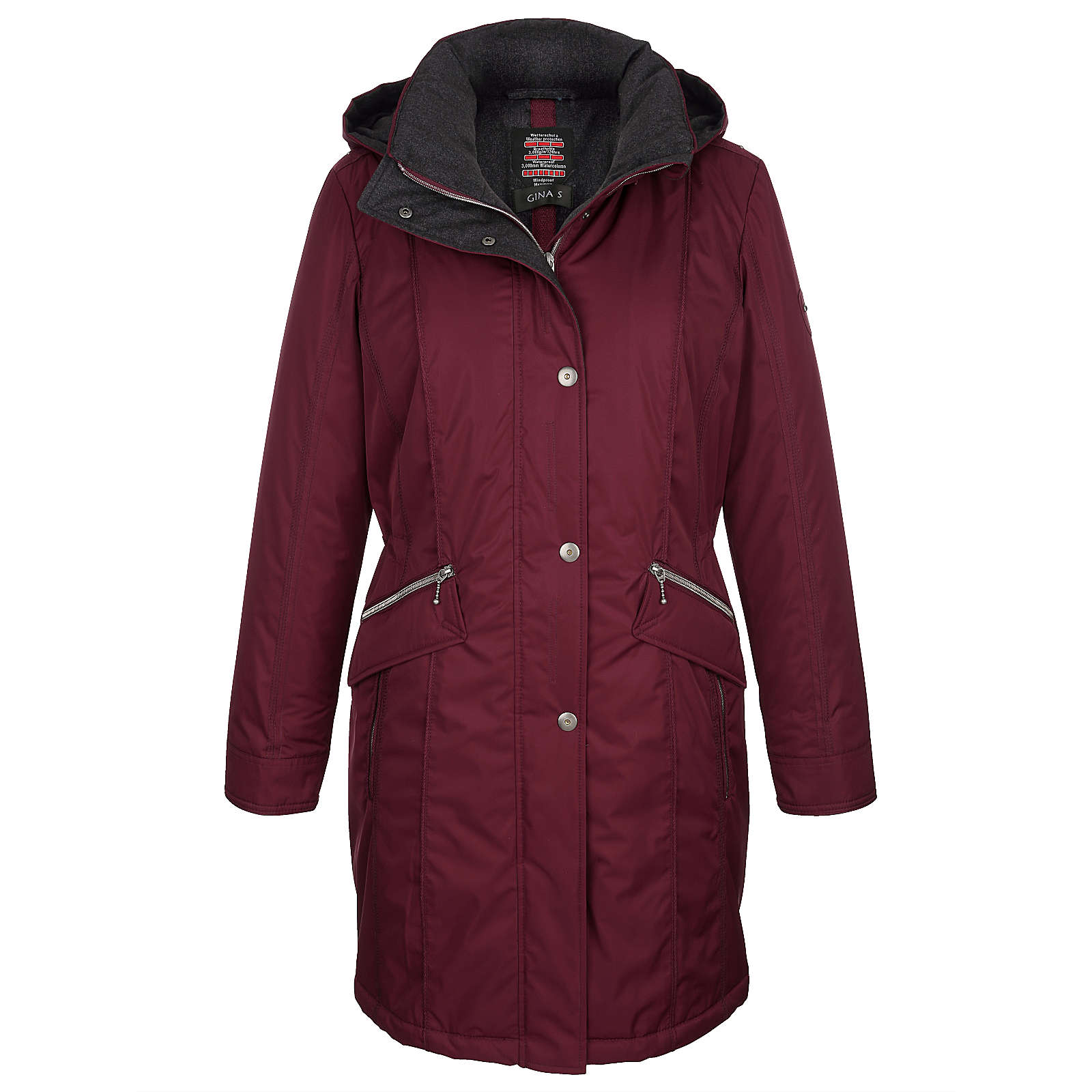 Laura Kent Wintermantel rot Damen Gr. 50 Laura Kent Wintermantel rot Damen Gr. 50