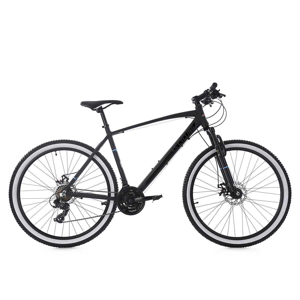 KS Cycling KS Cycling Hardtail Mountainbike 27 5 Zoll Larrikin Aluminiumrahmen Rahmenhöhe: 51 cm schwarz