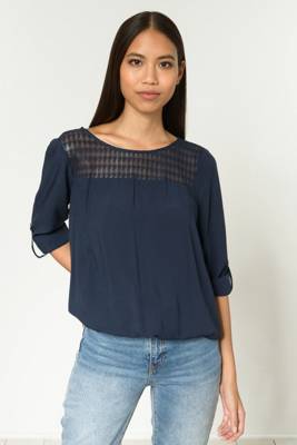 TOM TAILOR, Bluse, Blau | Mirapodo