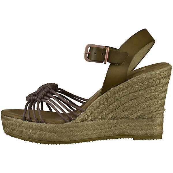 Fred de la Bretonière Keilsandaletten khaki Gute Qualität beliebte Schuhe Fred de la Bretonière Bretonière Bretonière Keilsandaletten khaki Gute Qualität beliebte Schuhe 2819bf