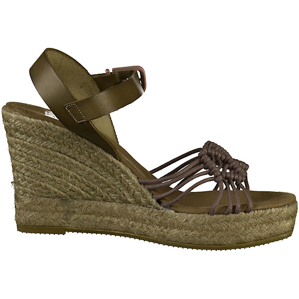 Fred de la Bretonière Bretonière Bretonière Keilsandaletten khaki Gute Qualität beliebte Schuhe 2819bf Fred de la Bretonière Bretonière Bretonière Keilsandaletten khaki Gute Qualität beliebte Schuhe 2819bf