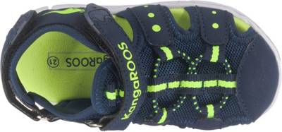 KangaROOS Sandalen K-MINI WMS Weite M für Jungen von KangaROOS grün/blau