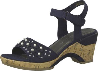 Marco Tozzi Mirapodo Stiefeletten Blau Damen Sandalen MARCO TOZZI - Main Image