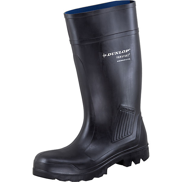 Purofort Sicherheitsstiefel Dunlop Arbeitsgummistiefel Purofort Sicherheitsstiefel Schwarz Dunlop 3T1clFKJ