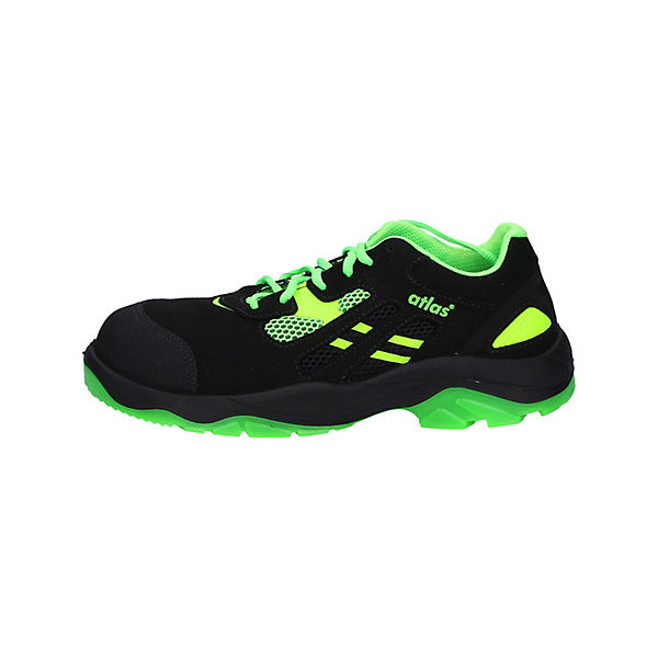 2605 Flash Xp Sicherheitshalbschuhe Schwarz Atlas Sicherheitsschuhe grün 6gf7by